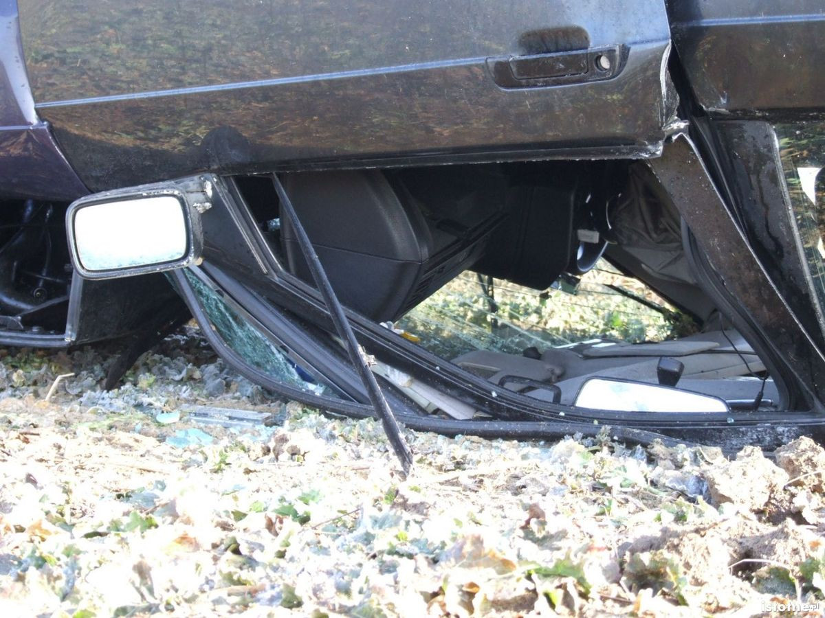 BMW dachowało koło Łazisk