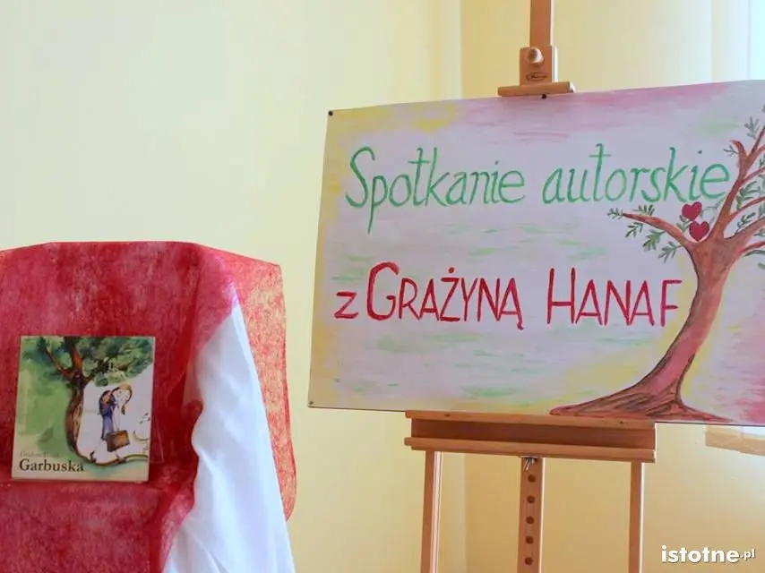 Grażyna Hanaf na spotkaniu w Domu Ludowym w Kraśniku
