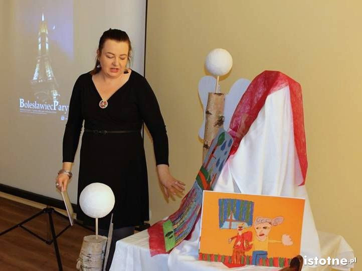 Grażyna Hanaf na spotkaniu w Domu Ludowym w Kraśniku