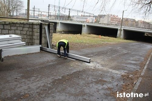 Mamy mobilną zaporę przeciwpowodziową