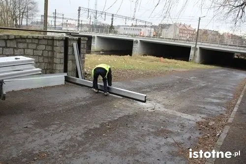 Mamy mobilną zaporę przeciwpowodziową