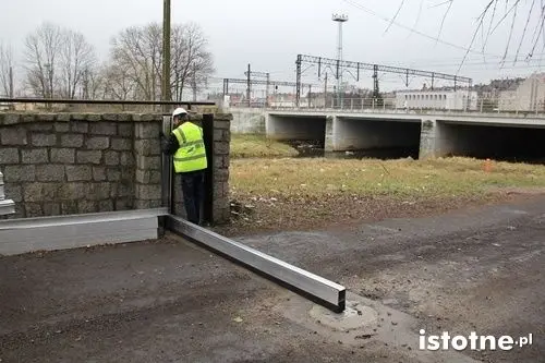 Mamy mobilną zaporę przeciwpowodziową