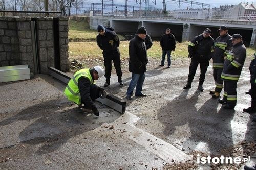 Mamy mobilną zaporę przeciwpowodziową