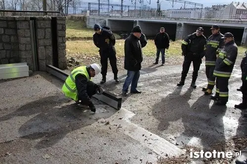 Mamy mobilną zaporę przeciwpowodziową