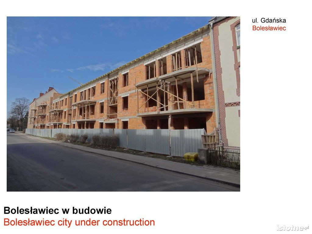 Bolesławiec w budowie