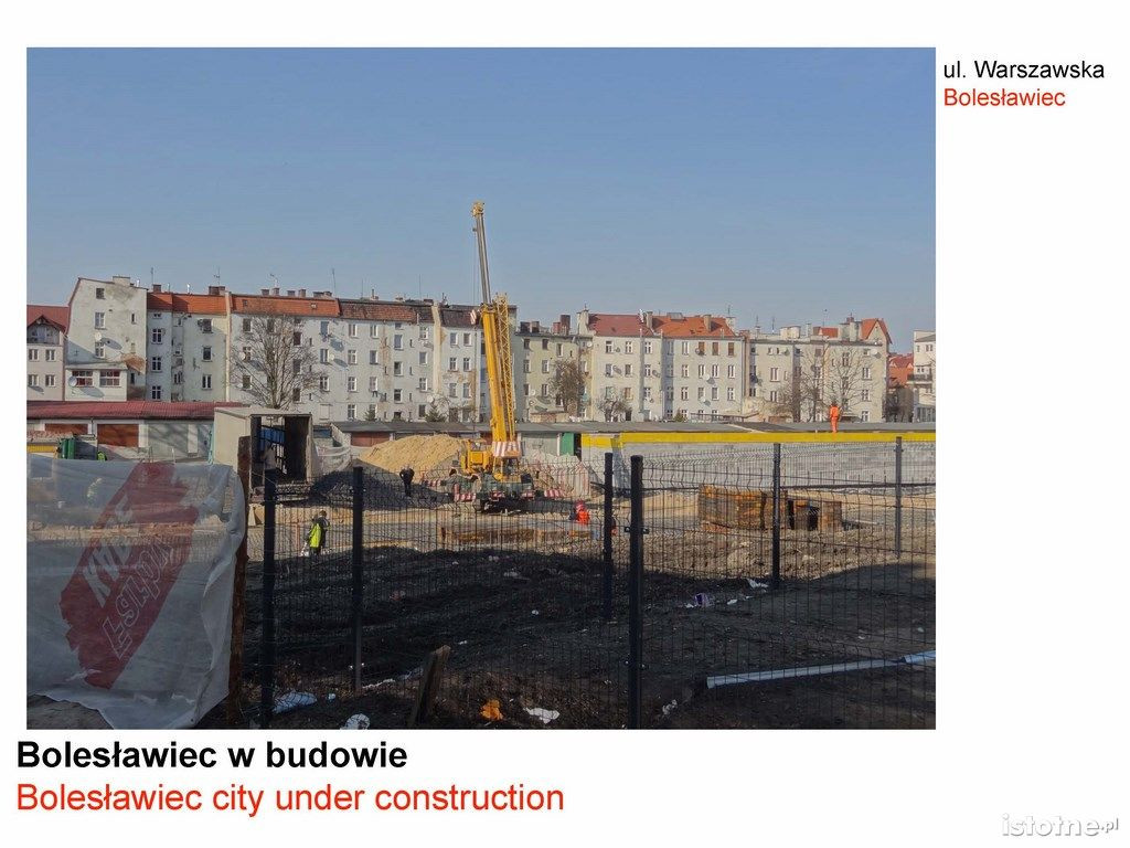 Bolesławiec w budowie