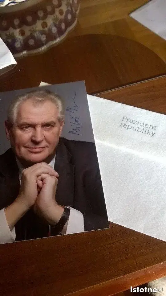 Prezydent Czech - Miloš Zeman