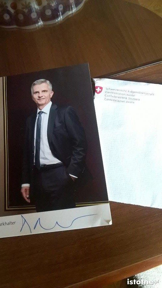 Prezydent Szwajcarii - Didier Burkhalter