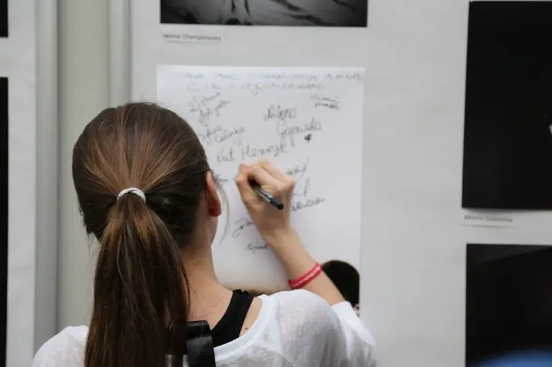 Wernisaż fotografii w CIK Orzeł