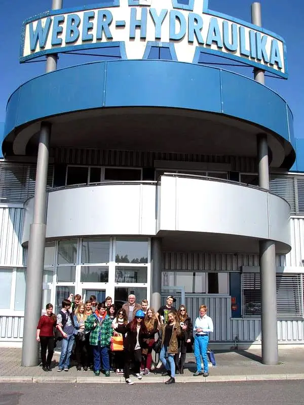 Uczniowie GS nr 4 w zakładach Lovink Polska i Weber Hydraulika