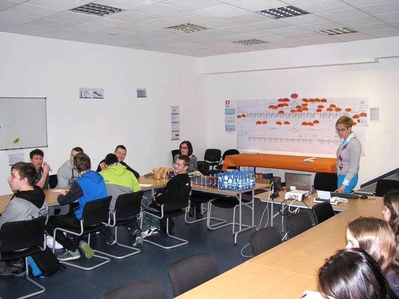 Uczniowie GS nr 4 w zakładach Lovink Polska i Weber Hydraulika