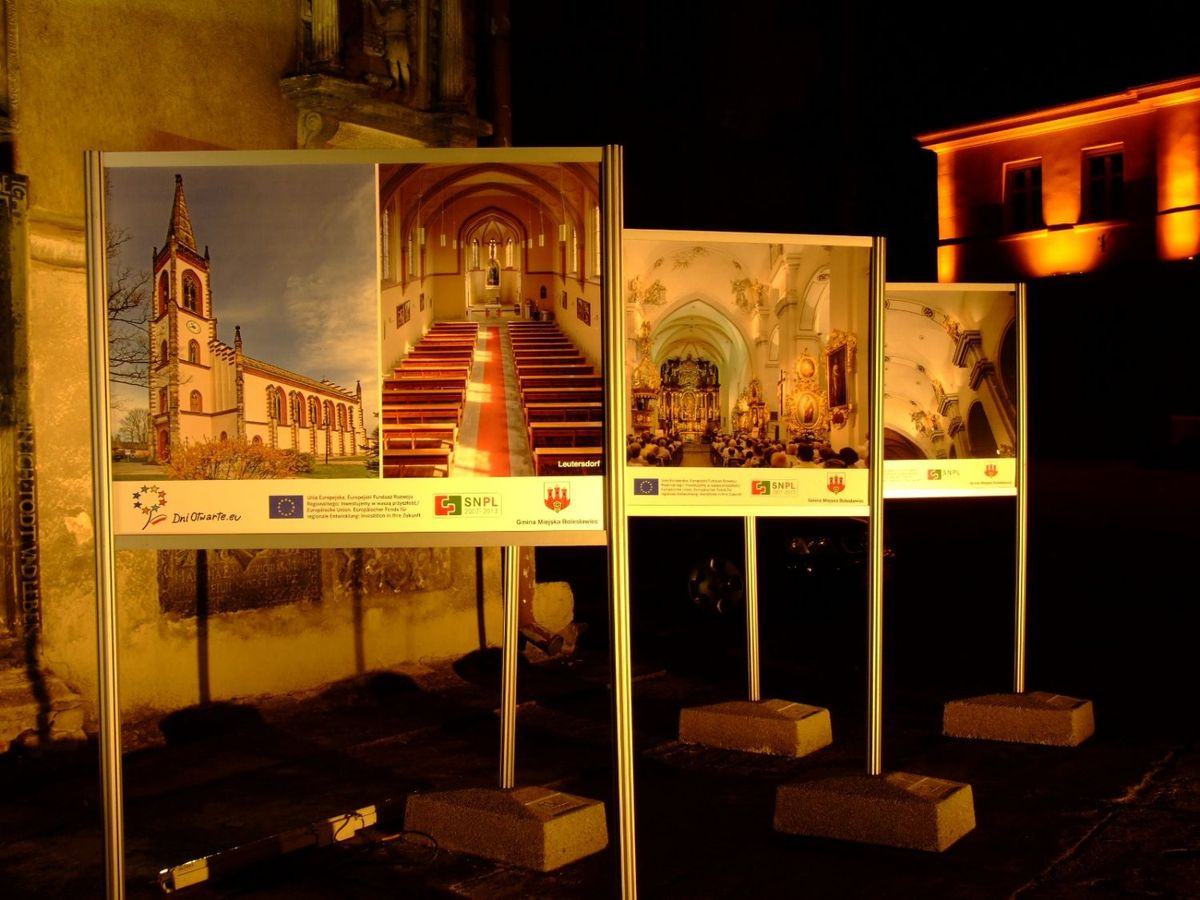 Barwna iluminacja Bazyliki