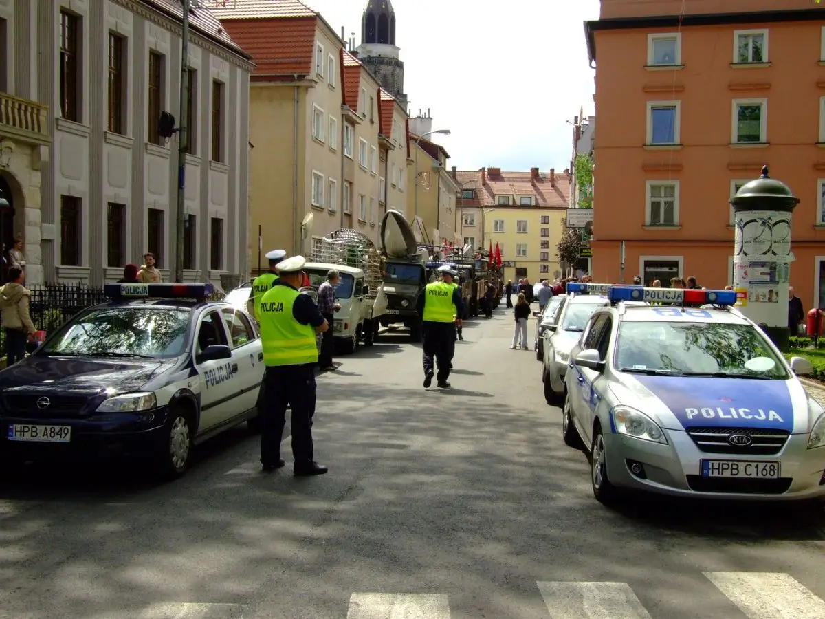 Happening niemieckich komunistów w Bolesławcu