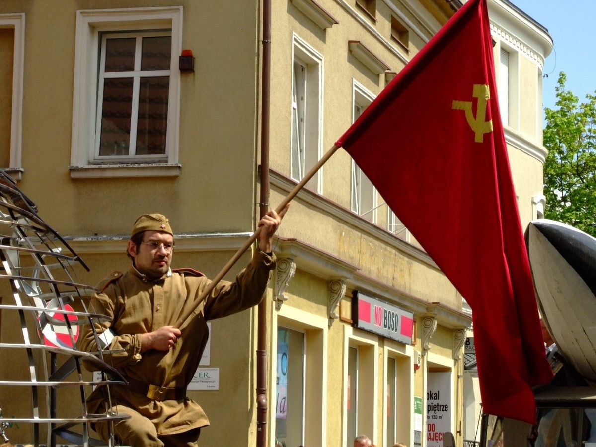 Happening niemieckich komunistów w Bolesławcu