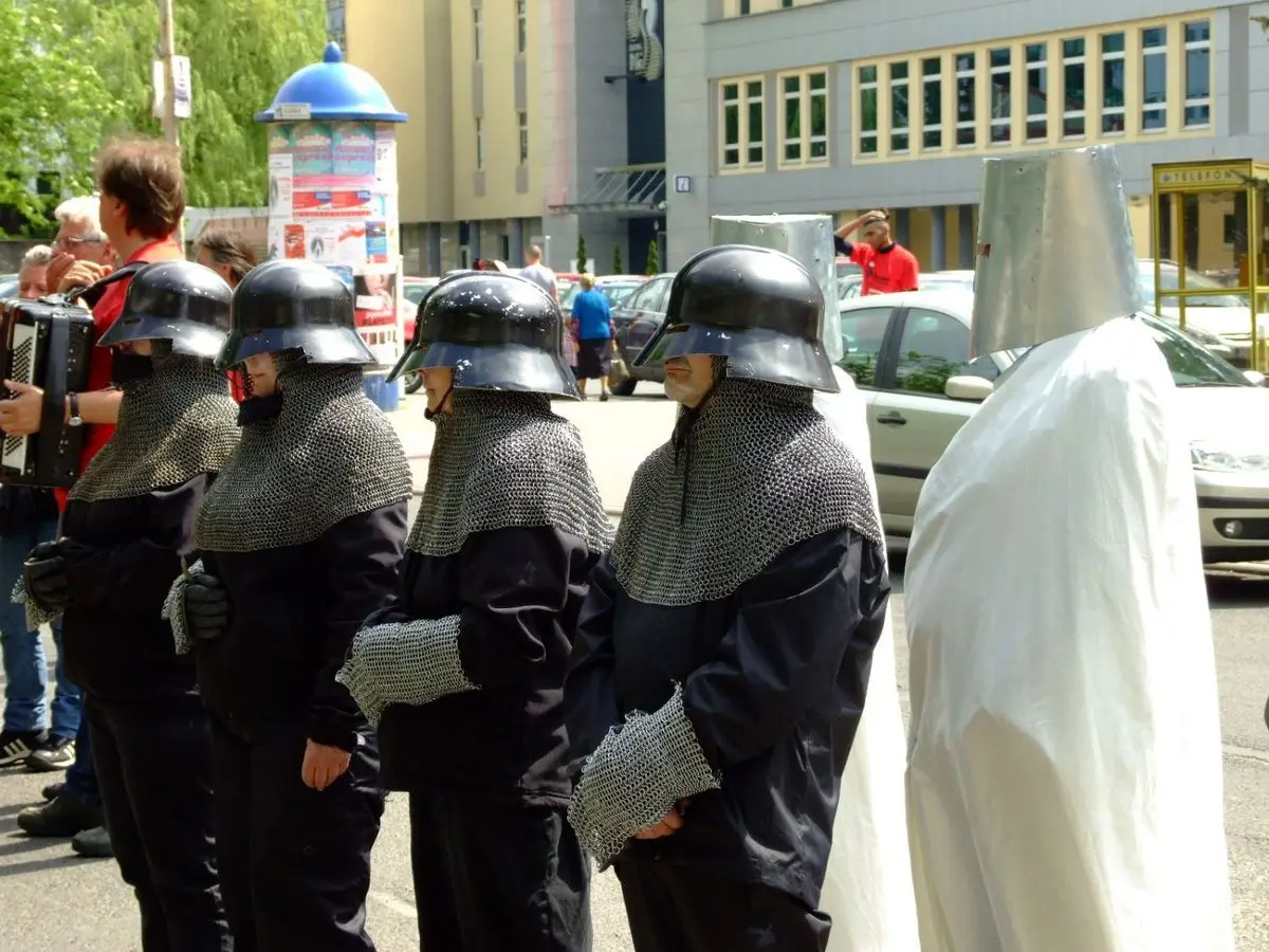 Happening niemieckich komunistów w Bolesławcu