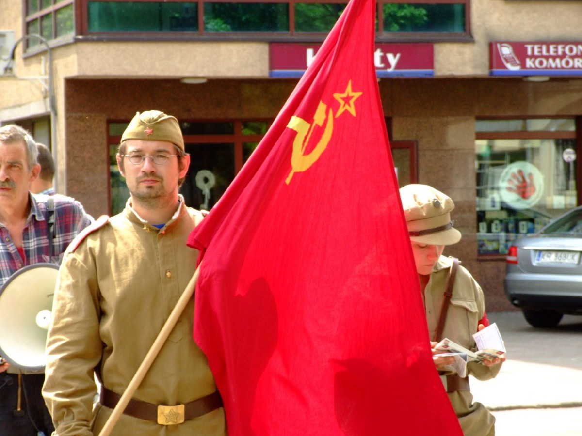 Happening niemieckich komunistów w Bolesławcu