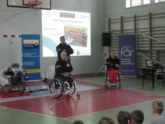 Spotkanie z medalistami Igrzysk Paraolimpijskich w MZS nr 1