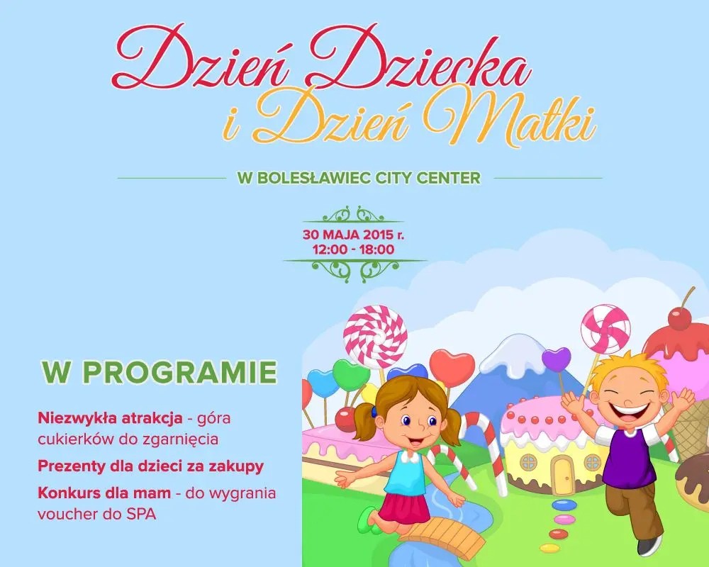 dzień dziecka plakat GALERIA BCC