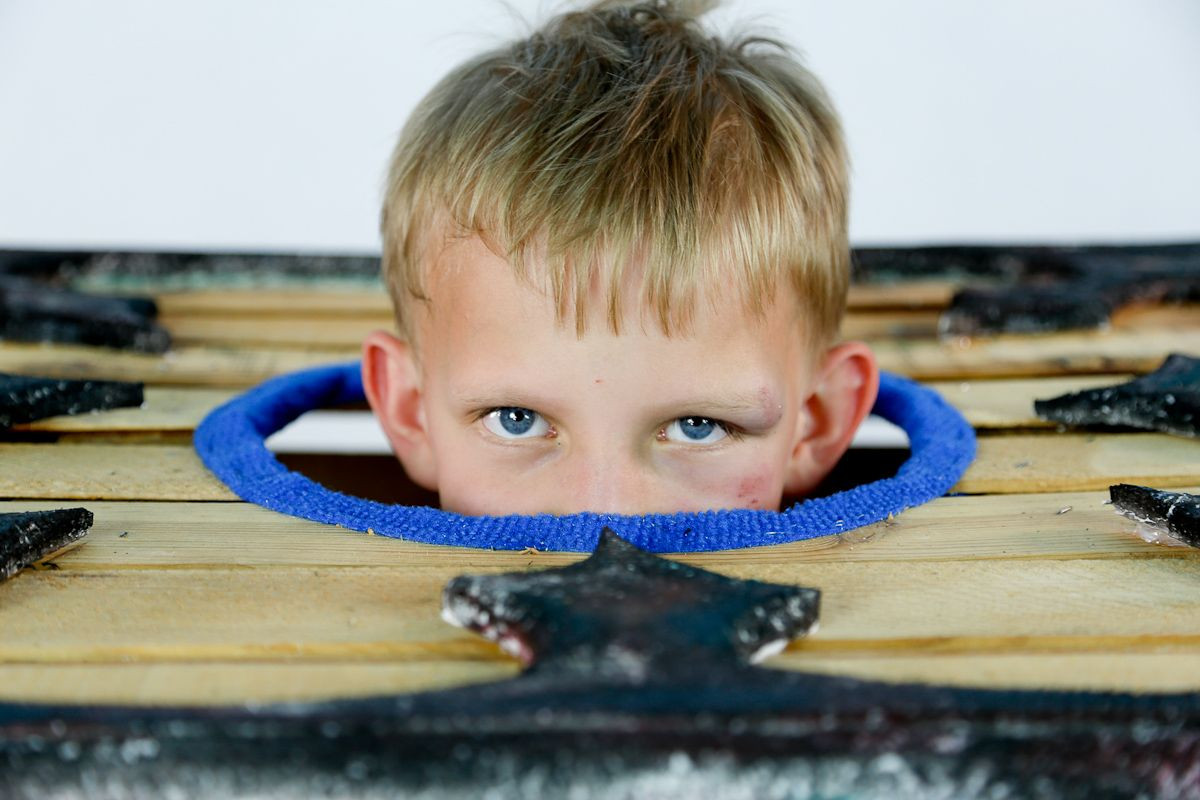 Zabawa dla dzieci z okazji promocji Dziewczynki-skrzynki