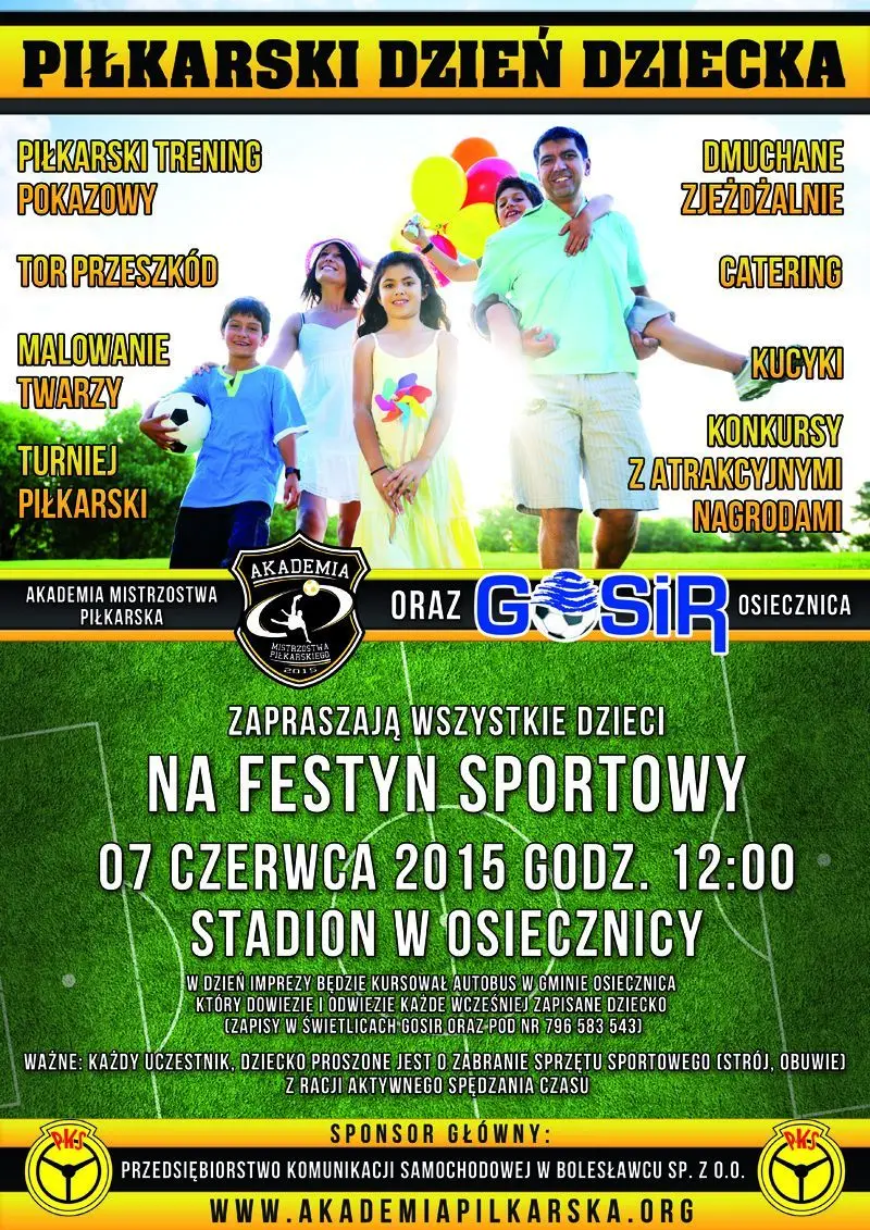Piłkarski Dzień Dziecka w Osiecznicy