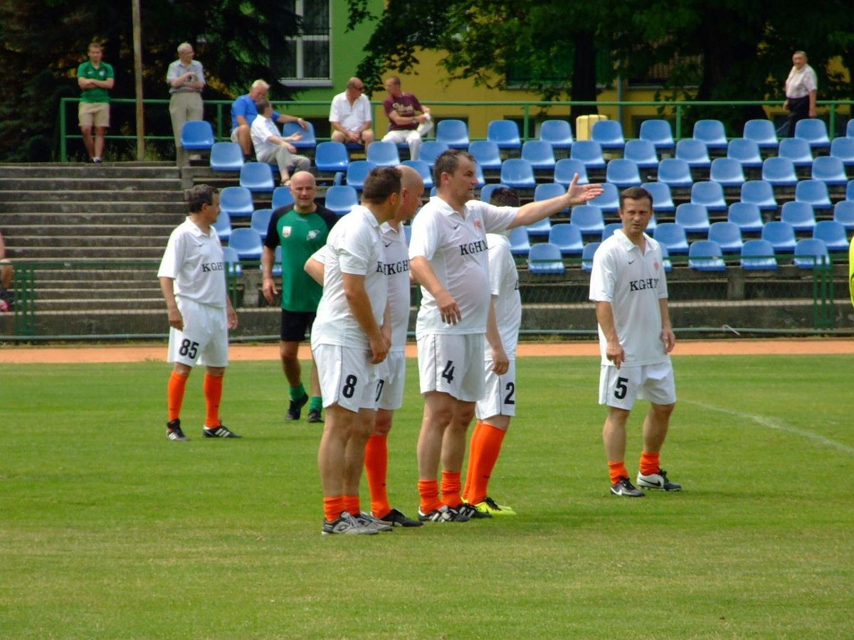 60-lecie BKS: mecz oldboye BKS - Zagłębie Lubin
