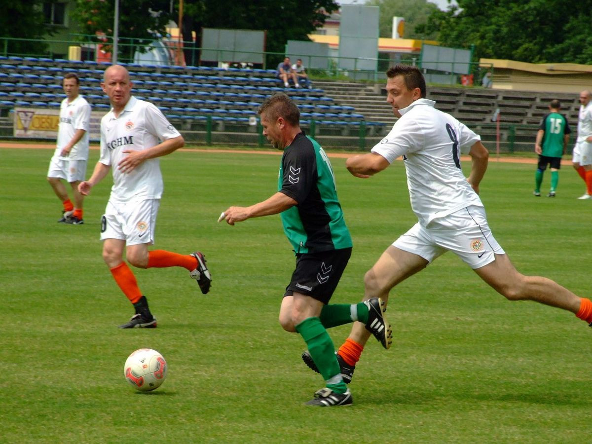 60-lecie BKS: mecz oldboye BKS - Zagłębie Lubin