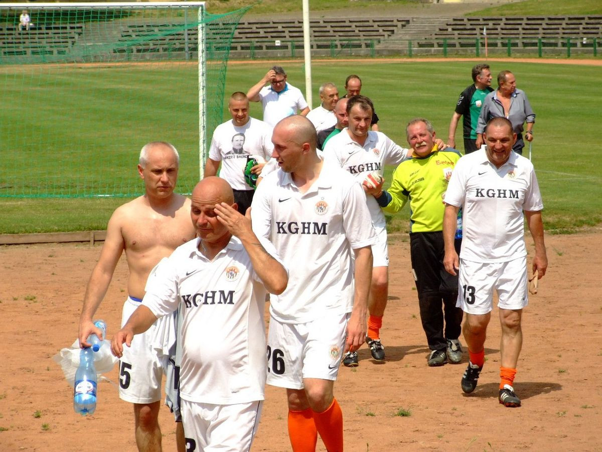60-lecie BKS: mecz oldboye BKS - Zagłębie Lubin