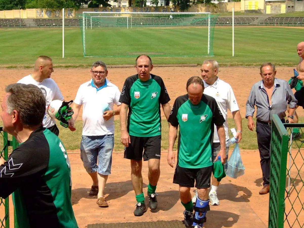 60-lecie BKS: mecz oldboye BKS - Zagłębie Lubin
