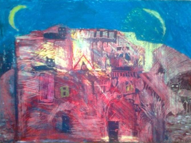 Prace uczestników zajęć plastycznych w BOK-MCC Stanisławy Wojdy-Pytlińskiej