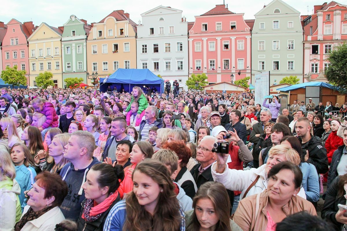 Publiczność na koncercie Blue Café