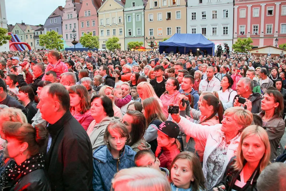 Publiczność na koncercie Blue Café