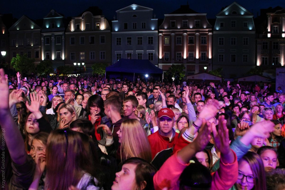 Publiczność na koncercie Blue Café