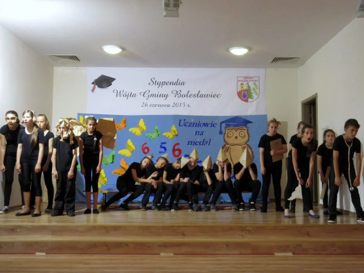 Rozdanie stypendiów Wójta Gminy Bolesławiec
