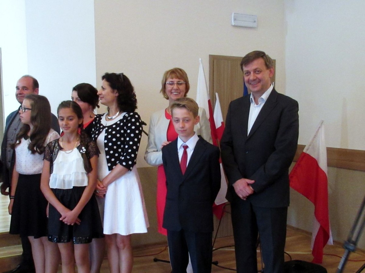 Rozdanie stypendiów Wójta Gminy Bolesławiec