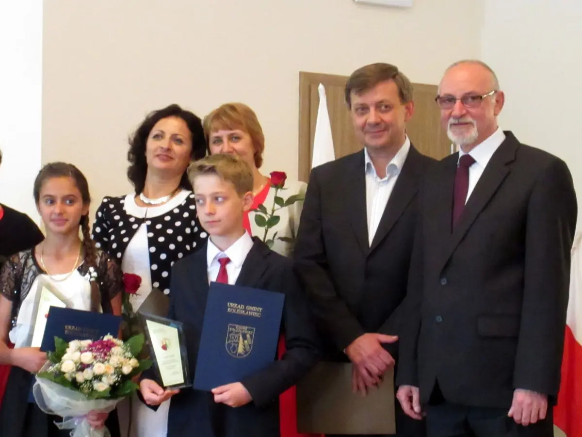Rozdanie stypendiów Wójta Gminy Bolesławiec