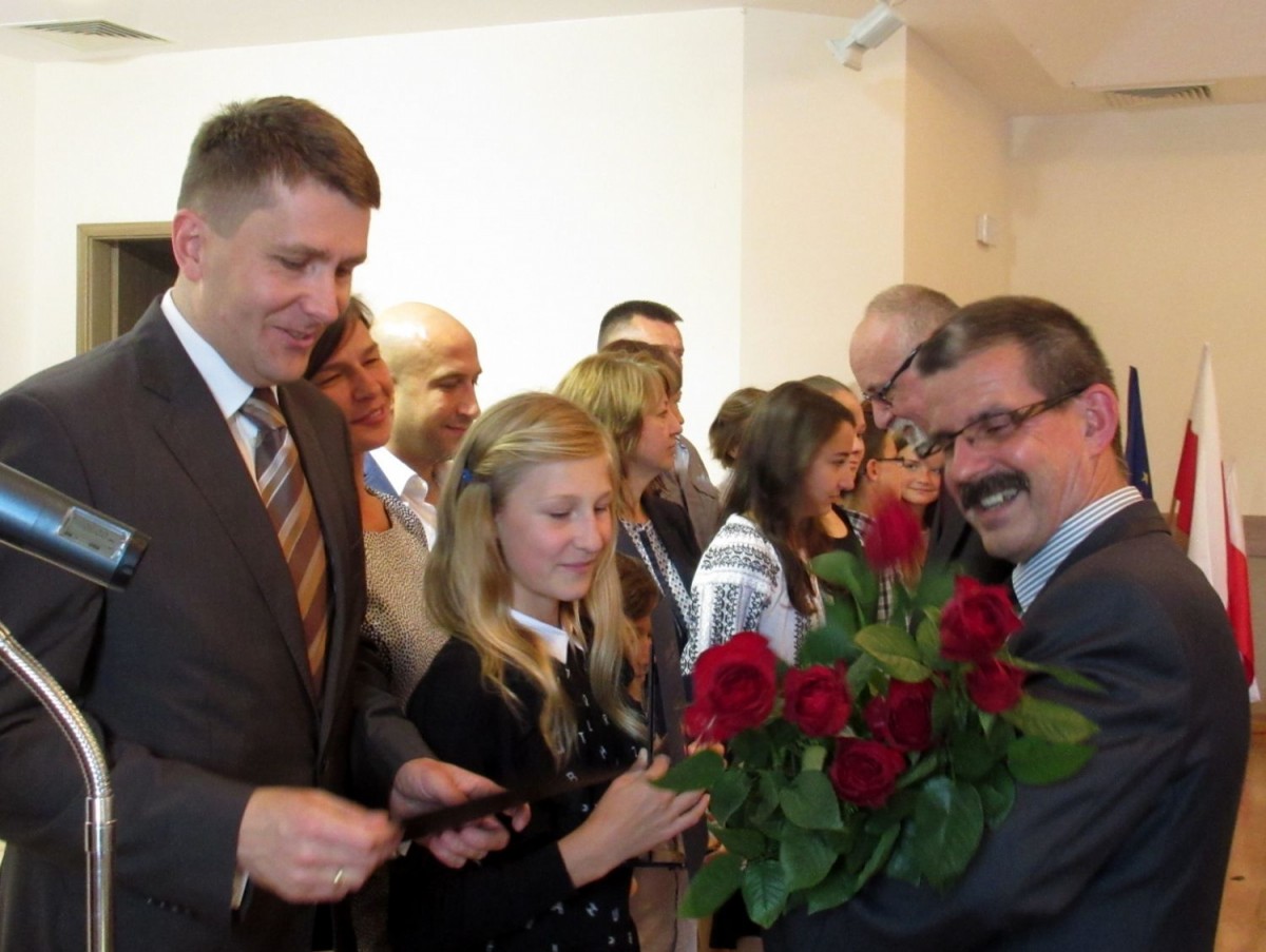 Rozdanie stypendiów Wójta Gminy Bolesławiec