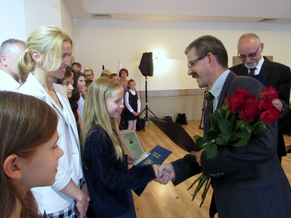Rozdanie stypendiów Wójta Gminy Bolesławiec
