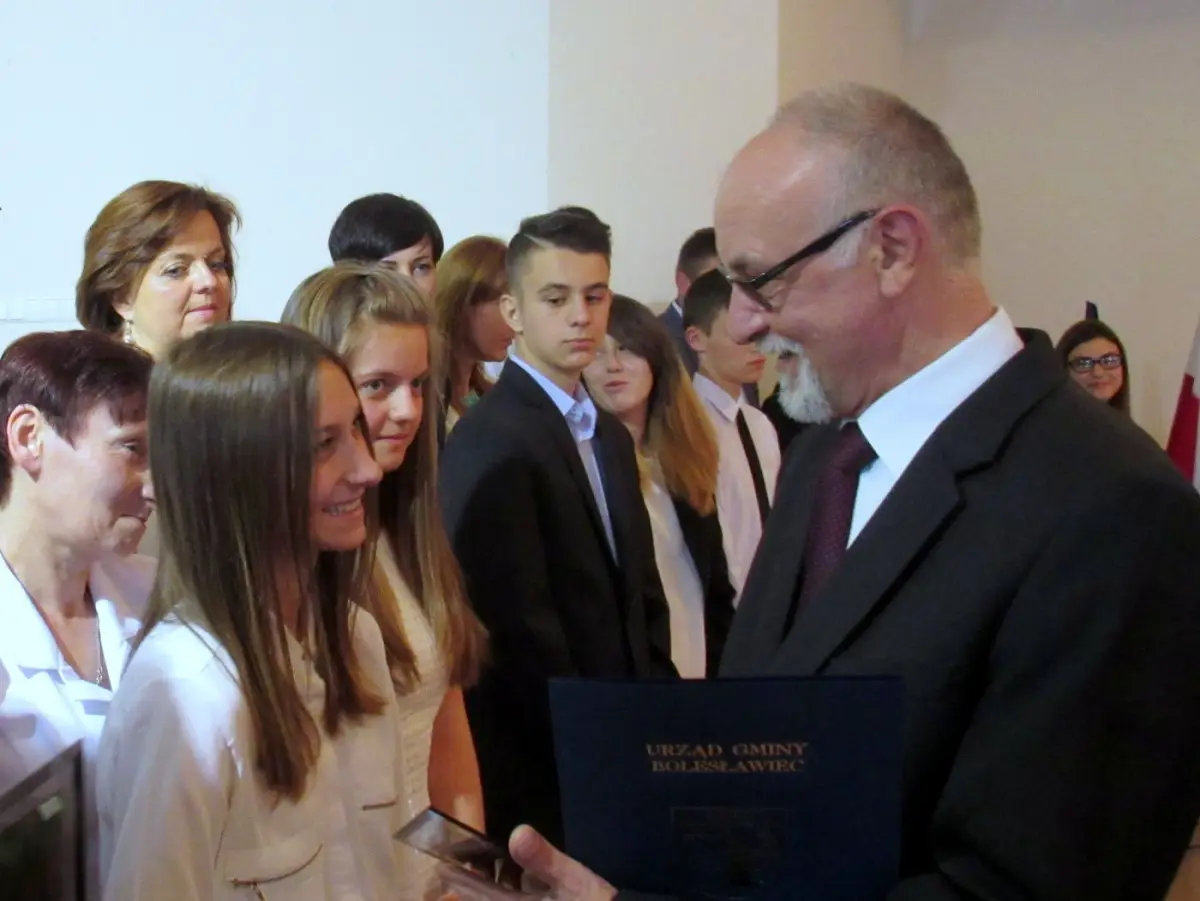 Rozdanie stypendiów Wójta Gminy Bolesławiec