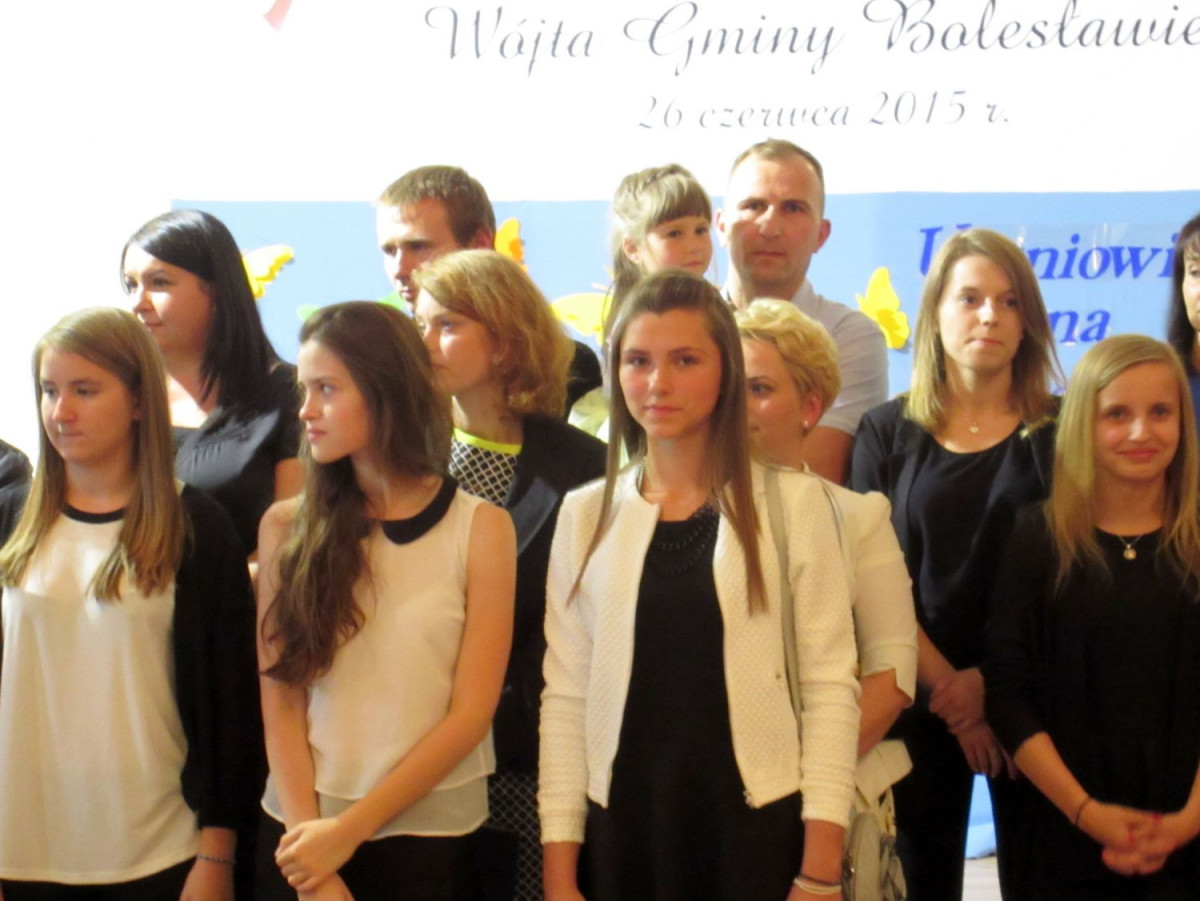 Rozdanie stypendiów Wójta Gminy Bolesławiec