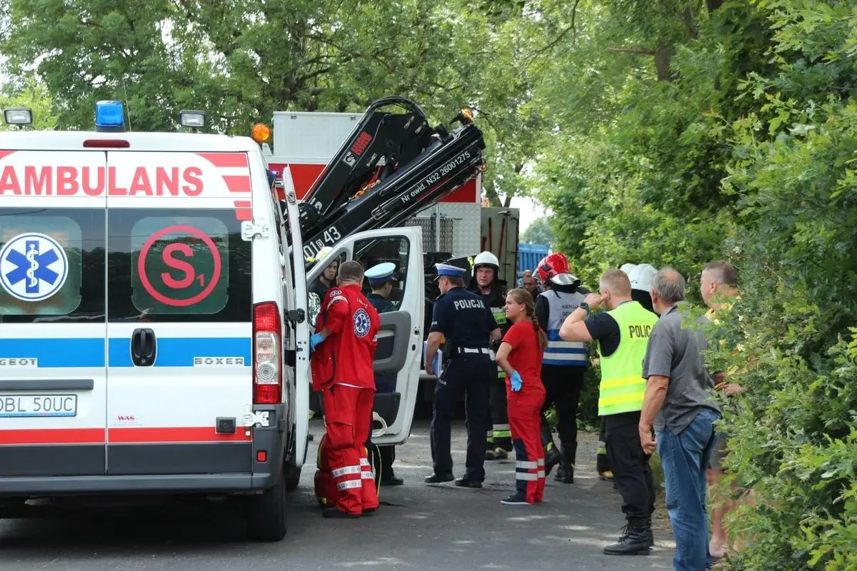 Śmiertelny wypadek koło Raciborowic, 18-latek nie żyje