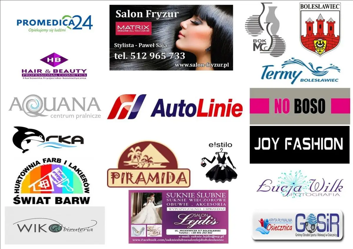 Sponsorzy Miss i Mister Dni Ceramiki