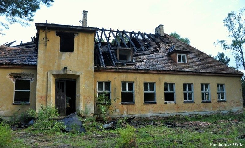 Paliło się byłe przedszkole