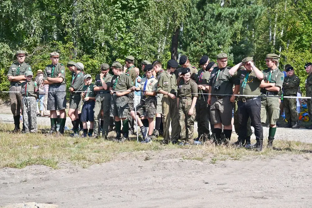 Żołnierze 10 Brygady Kawalerii Pancernej świętują