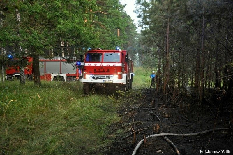 Podwójna akcja strażaków koło Zielonki