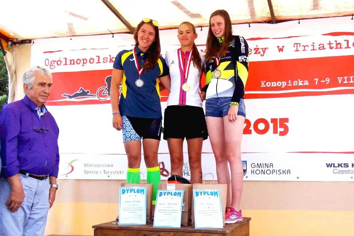 Klaudia Petters Wicemistrzynią Polski w Triathlonie