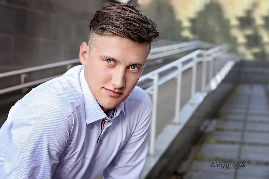 Damian Pikuła lat 20.