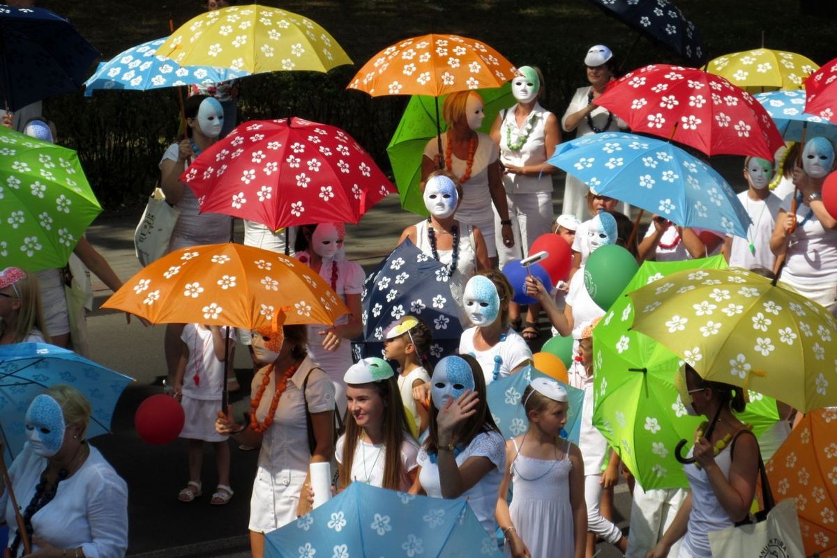 Parada 21. Bolesławieckiego Święta Ceramiki