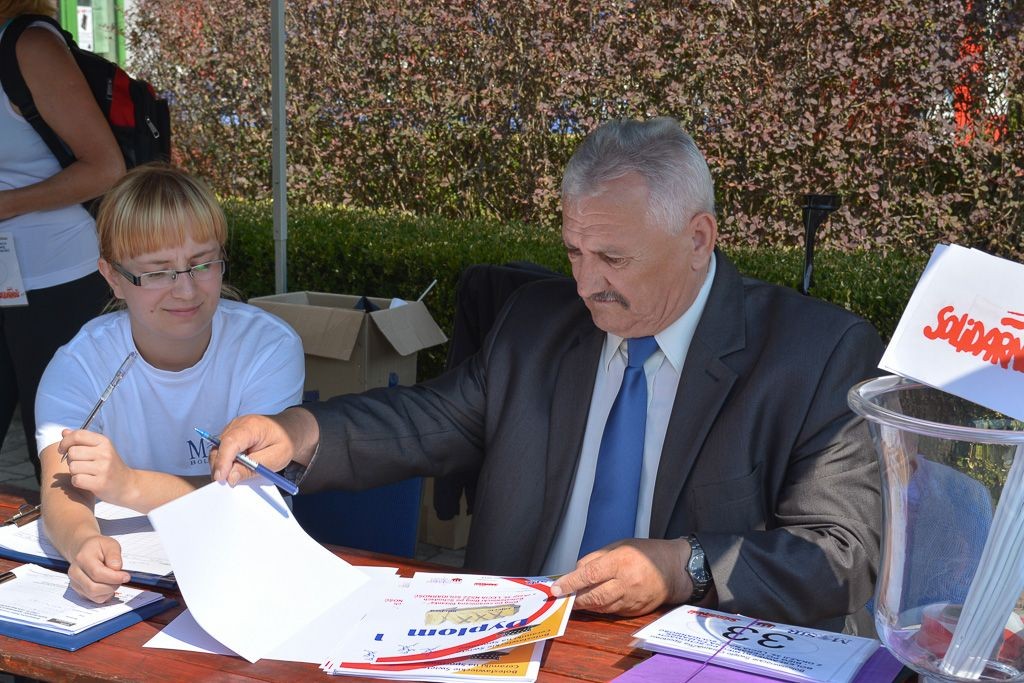 Uczcili 35-lecie NSZZ „Solidarność” biegiem po filiżankę