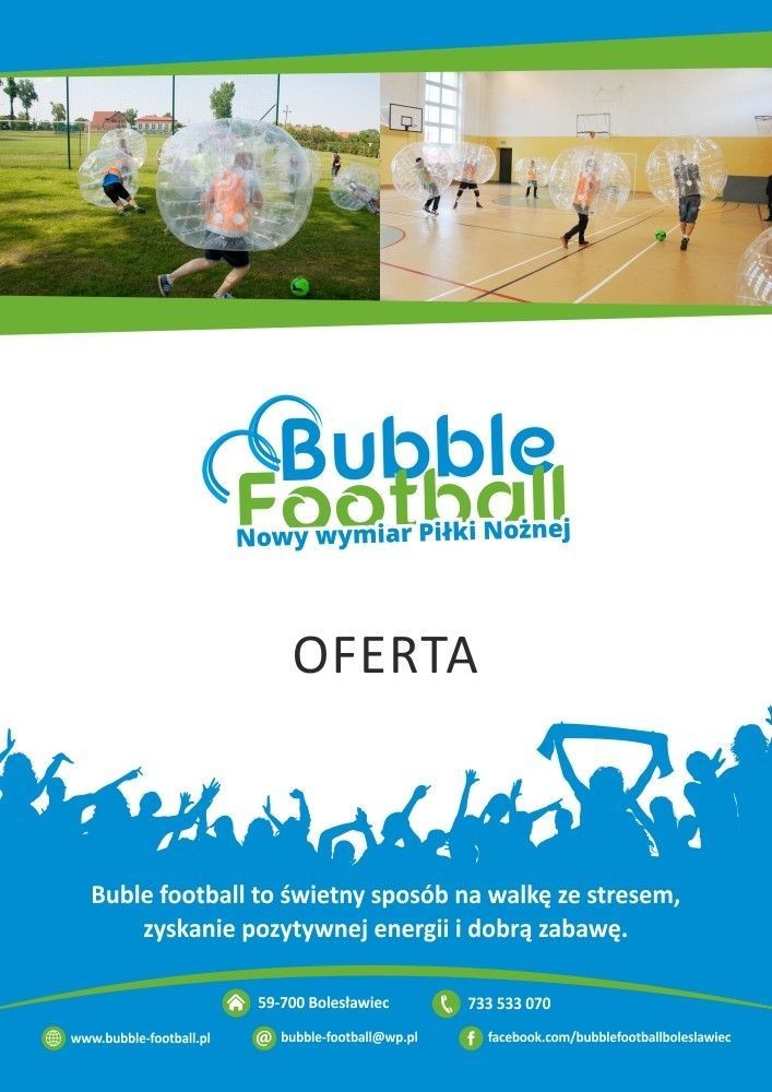 Bubble Football – świetna rozrywka już w Bolesławcu!
