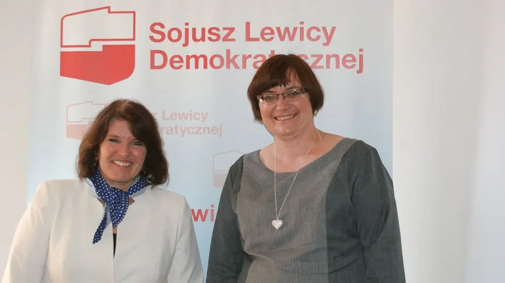 SLD: Małgorzata Sekuła-Szmajdzińska i Alicja Janiec